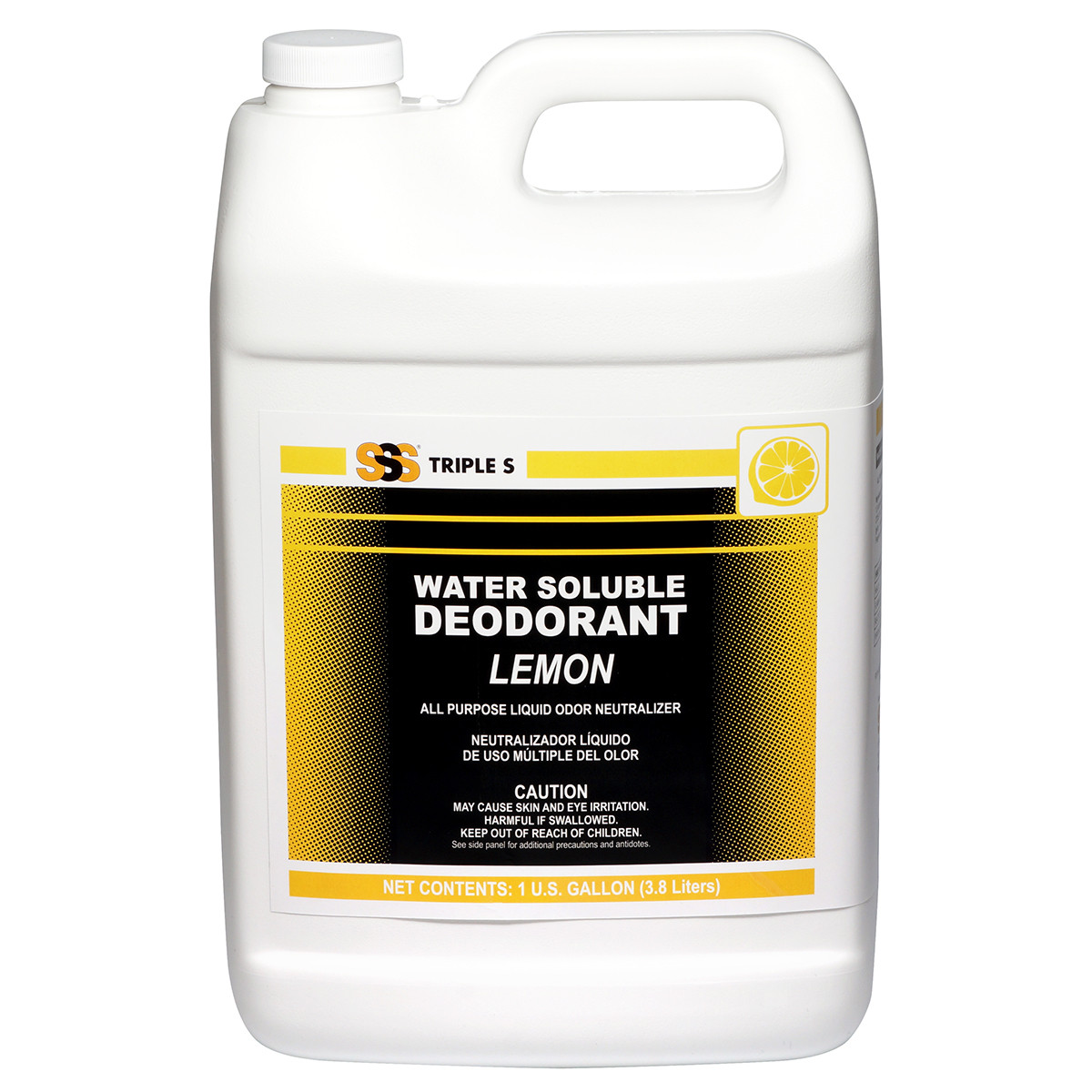 SSS Water Soluble Deodorant,  Lemon - (4gal/cs)