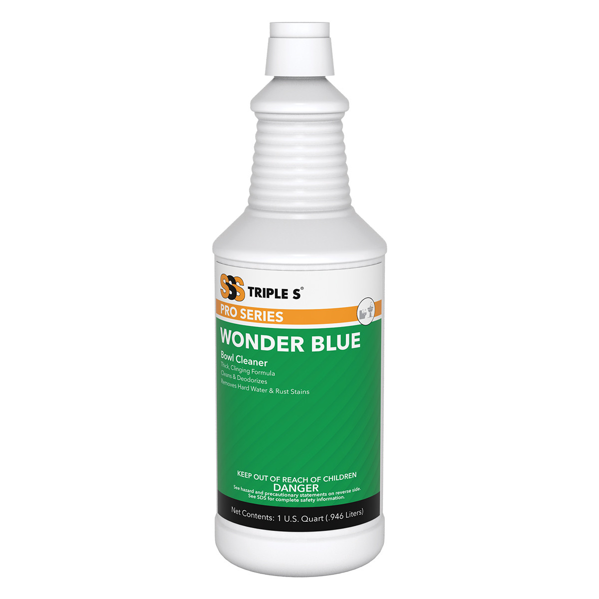 SSS Wonder Blue Bowl Cleaner -  (12qts/cs)