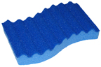 Scouring Sponge w/ Non-Abrasive Coating - (40/cs)