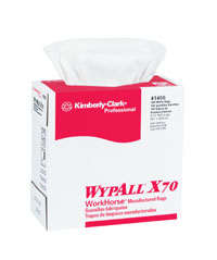 Wypall X70, 9.1 X 16.8, 100 Rags Per Box, 1000/cs