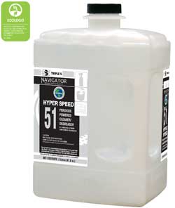 SSS Navigator #51 Hyper Speed Peroxide Cleaner/Degreaser,