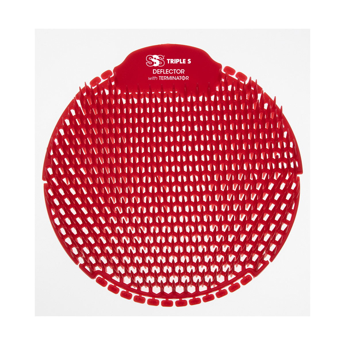 Slant7 Urinal Screen with  Terminator, 5/bg - (6bg/cs)