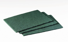 #96 Green Scouring Pad 6 X 9 -  (20/cs)