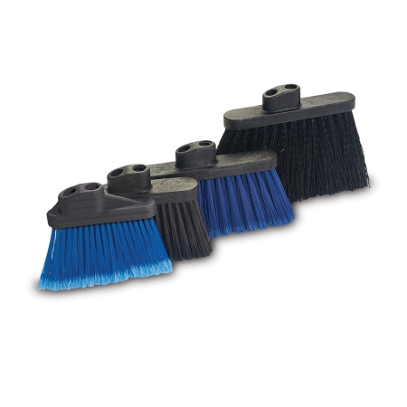 Black Poly Janitor Broom Head, each