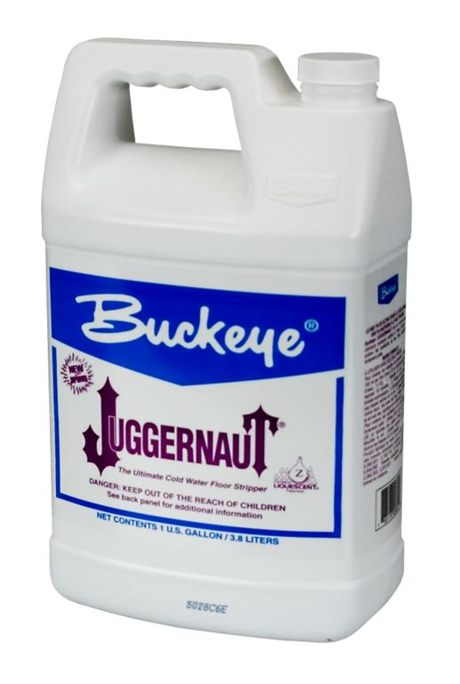 Buckeye Juggernaut Floor  Finish Stripper - (4gal/cs)