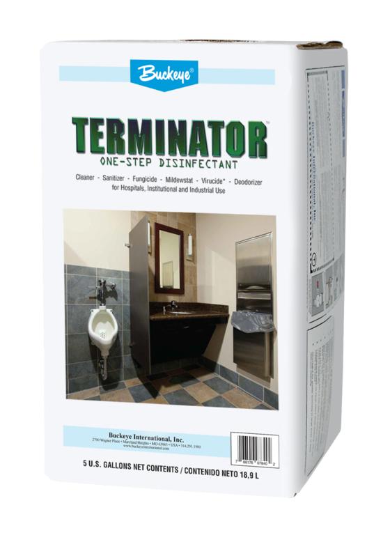 Buckeye Terminator  Cleaner/Disinfectant - 5 Gal. 