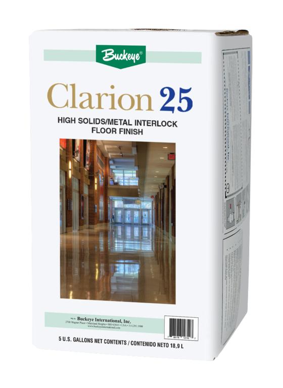 Buckeye Clarion 25 Floor  Finish - 5 Gal. Action Pac