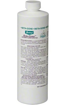 Buckeye Beta-Gone Betadine  Carpet Spotter, 16oz - (6/cs)