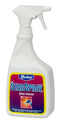 Buckeye Star Spray RTU Glass  Cleaner - (12qts/cs)