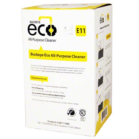 Buckeye ECO E11 All-Purpose  Cleaner, 1.25L - (4/cs)