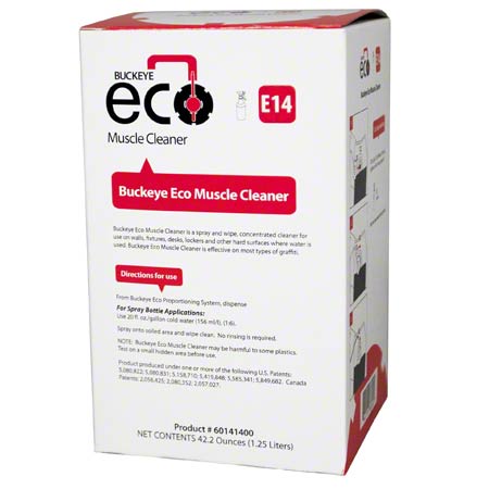 Buckeye ECO E14 Muscle  Cleaner, 1.25L - (4/cs)
