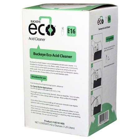 Buckeye ECO E16 Acid Cleaner,  1.25L - (4/cs)