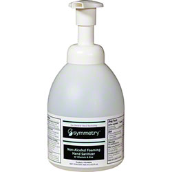 Symmetry Non-Alcohol Foam Hand  Sanitizer, 550ml Pump -(12/cs)