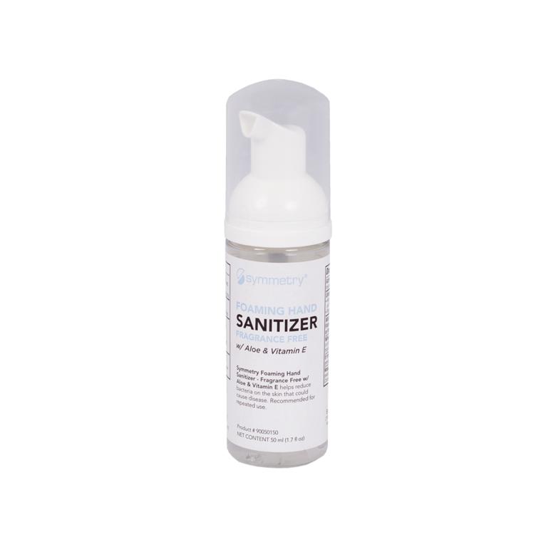 Symmetry Fragrance Free Foam 
Sanitizer, 50ml - (24/cs)