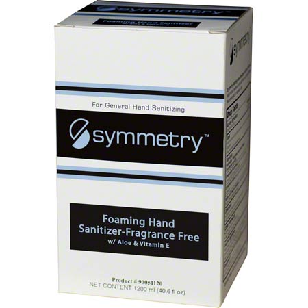 Symmetry Fragrance Free Foam  Sanitizer, 750ml - (6/cs)