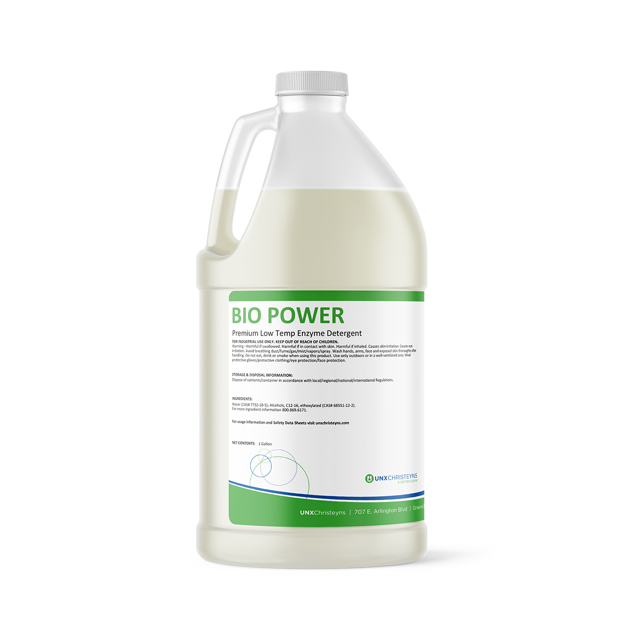 UNX Bio Power Enzyme Detergent  - (4gal/cs)