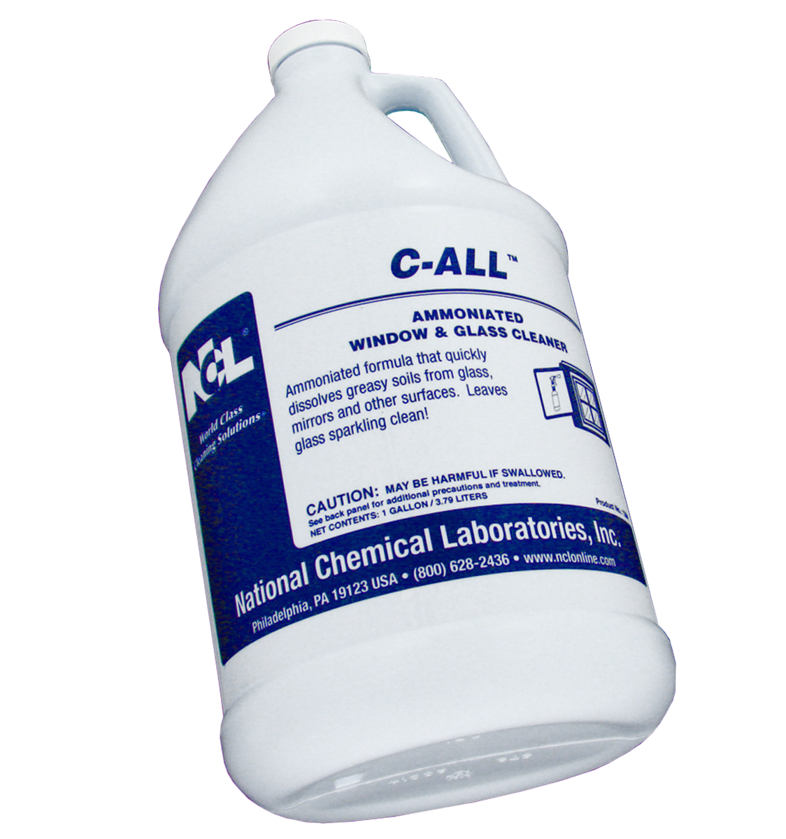 NCL C-All Ammoniated Glass &amp; Window Cleaner - (4gal/cs)