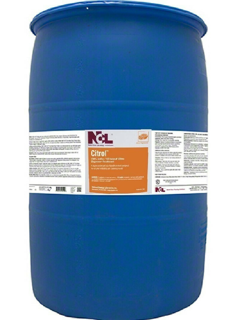 NCL Citrol 100% Active / All Natural Citrus Degreaser