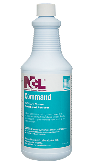 NCL Command Oil/Tar/Grease  Carpet Spotter - (12qts/cs)