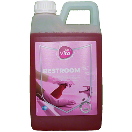 Genesan Polvita Probiotic 
Restroom 24/7 Cleaner, 2L - 
(3/cs)