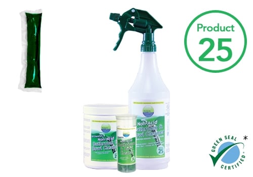 ACP Non-Acid Bathroom &amp; Bowl  Cleaner #25, Green, Starter 