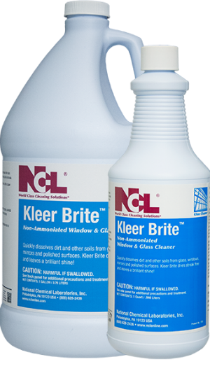 NCL Kleer Brite Non-Ammoniated  Window &amp; Glass Cleaner - 