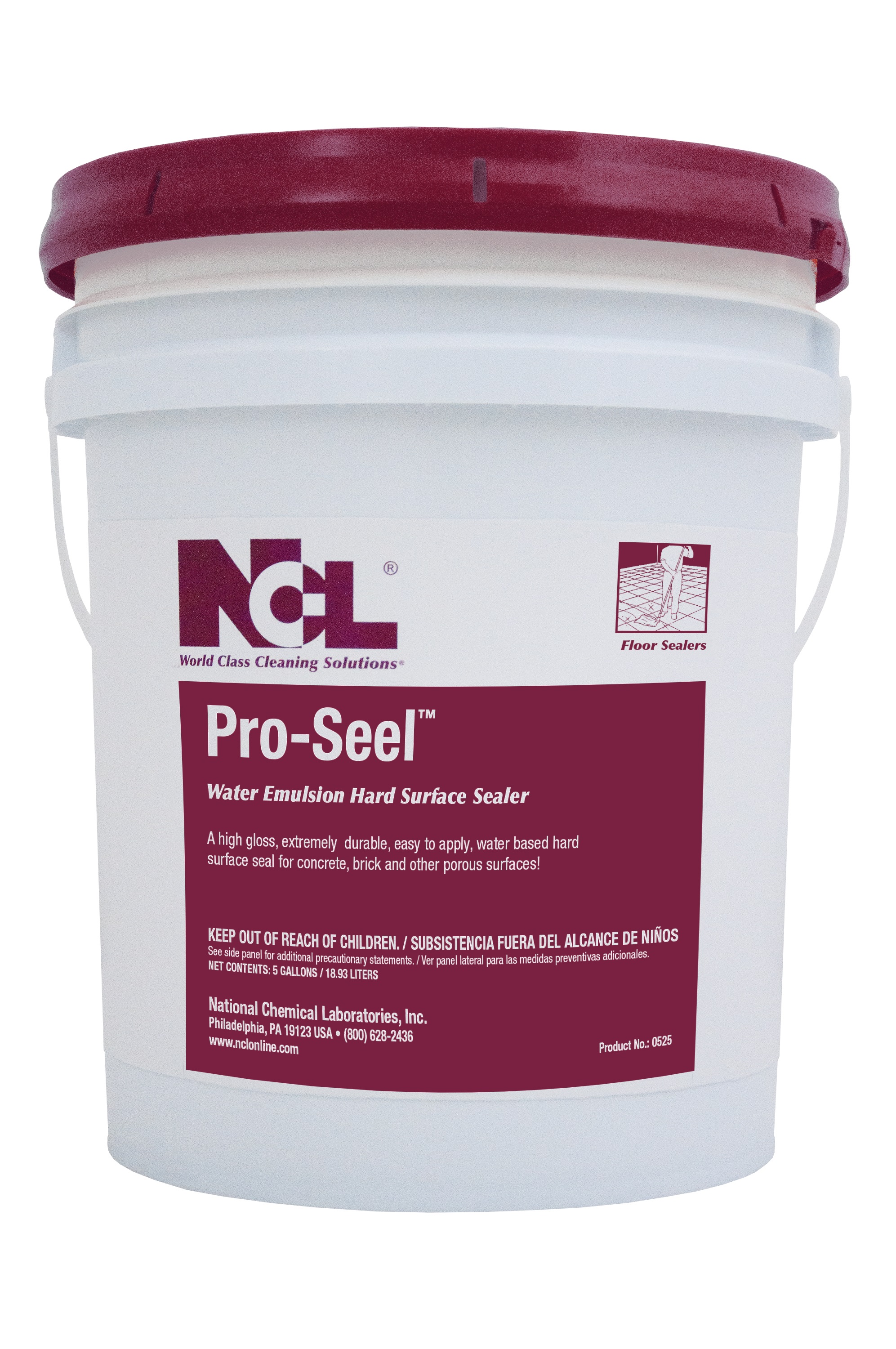 NCL Pro-Seel Water Emulsion Concrete Sealer - (5gal)