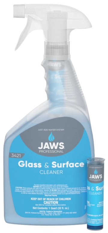 Husky JAWS Glass &amp; Surface  Cleaner Starter Kit (4 Bottles 