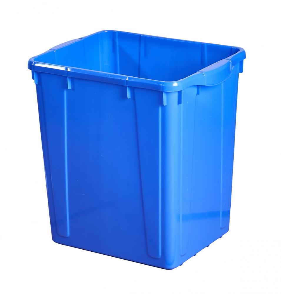 22 Gallon Curbside Recycling  Bin, Blue