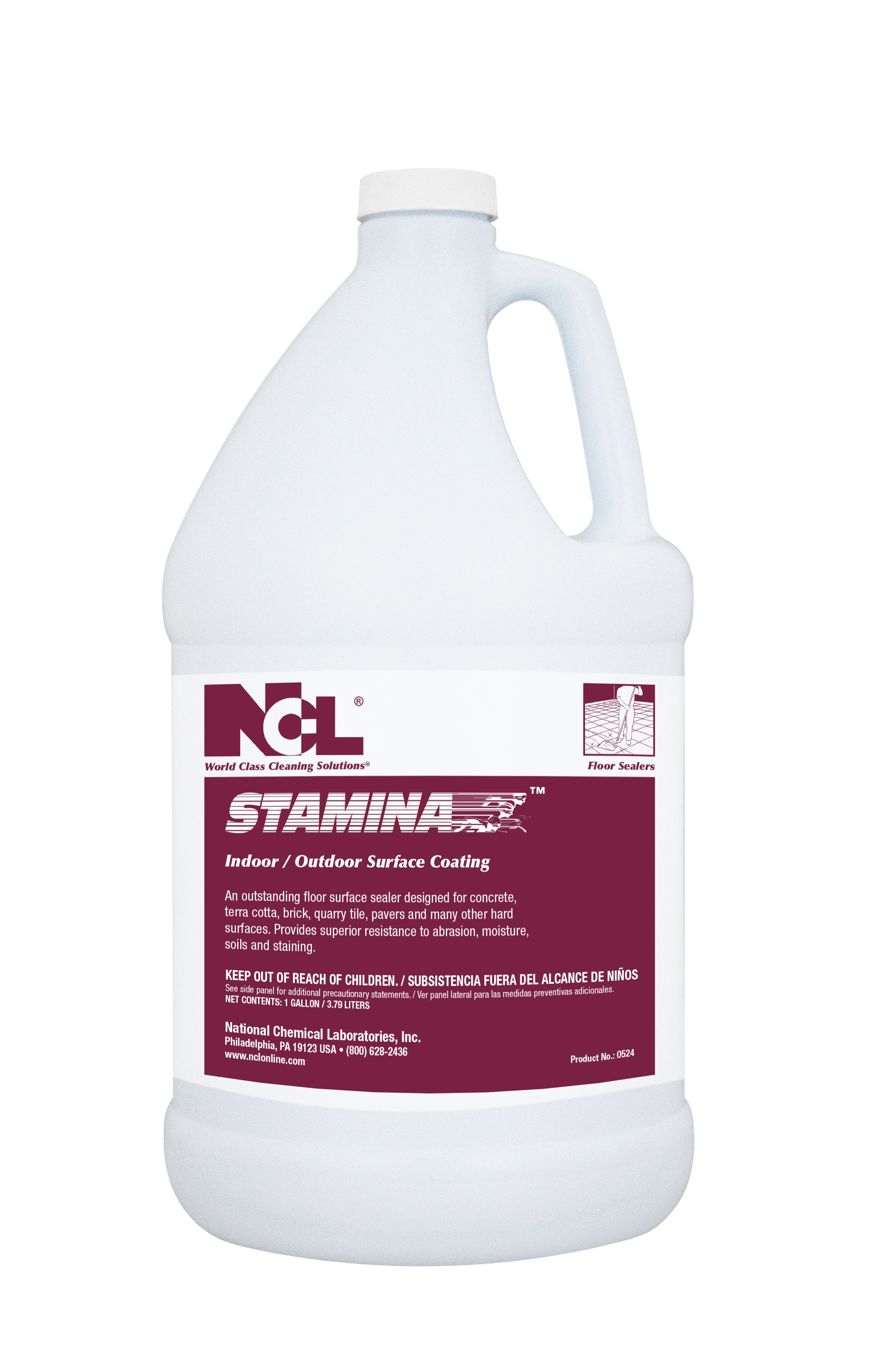 NCL Stamina Indoor/Outdoor Surface Coating - (4gal/cs)