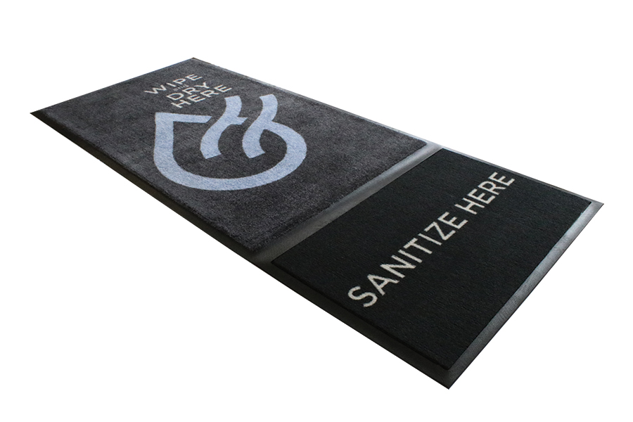 StepWell Sanitizing Mat, Blue