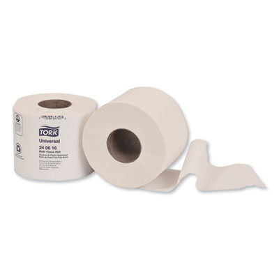 Tork Universal Bath Tissue  Roll, 616 Sheets, 2ply - 