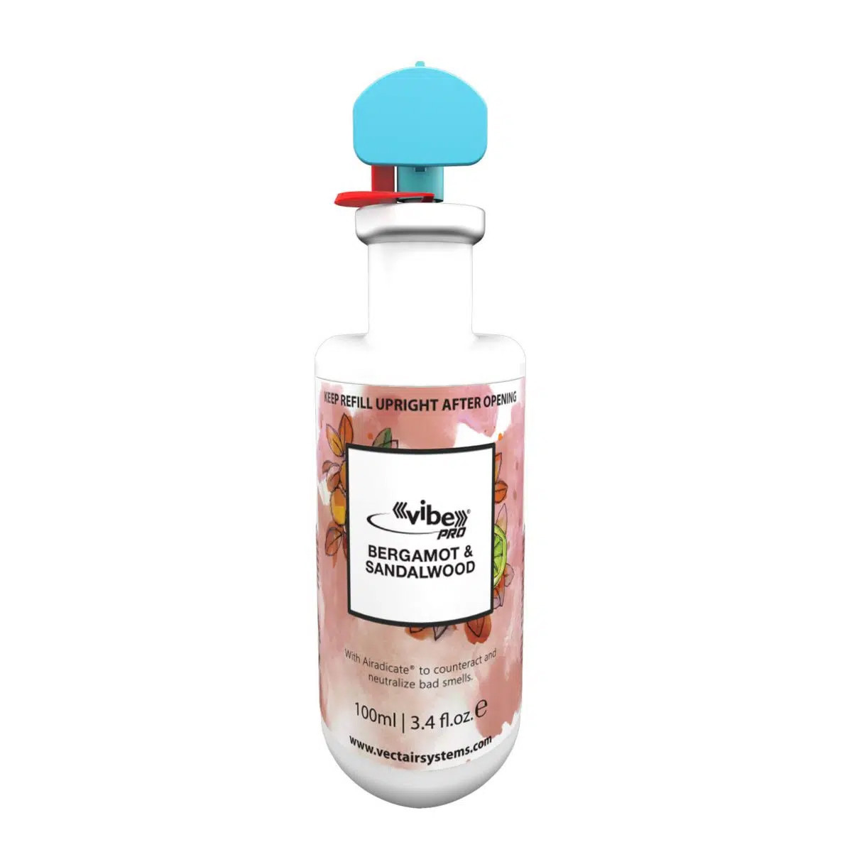 Vectair VibePro Refill,  Bergamot &amp; Sandalwood, 4/Cs