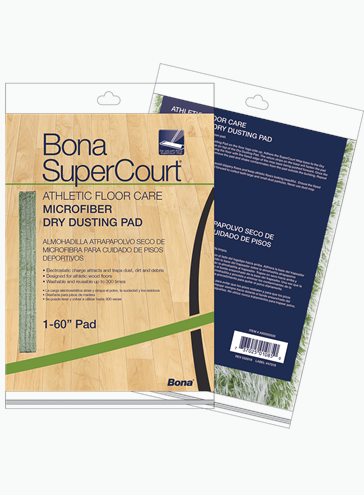 Bona SuperCourt Microfiber Dry  Dusting Pad - (5/cs)