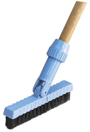 7 1/2&quot; Pivot Head Grout Brush - Black