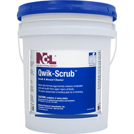 NCL Qwik-Scrub Scrub &amp; Recoat  Cleaner - (5gal)