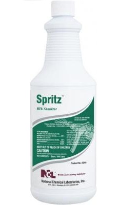 NCL Spritz Hard Surface  Sanitizing Spray - (12qts/cs)